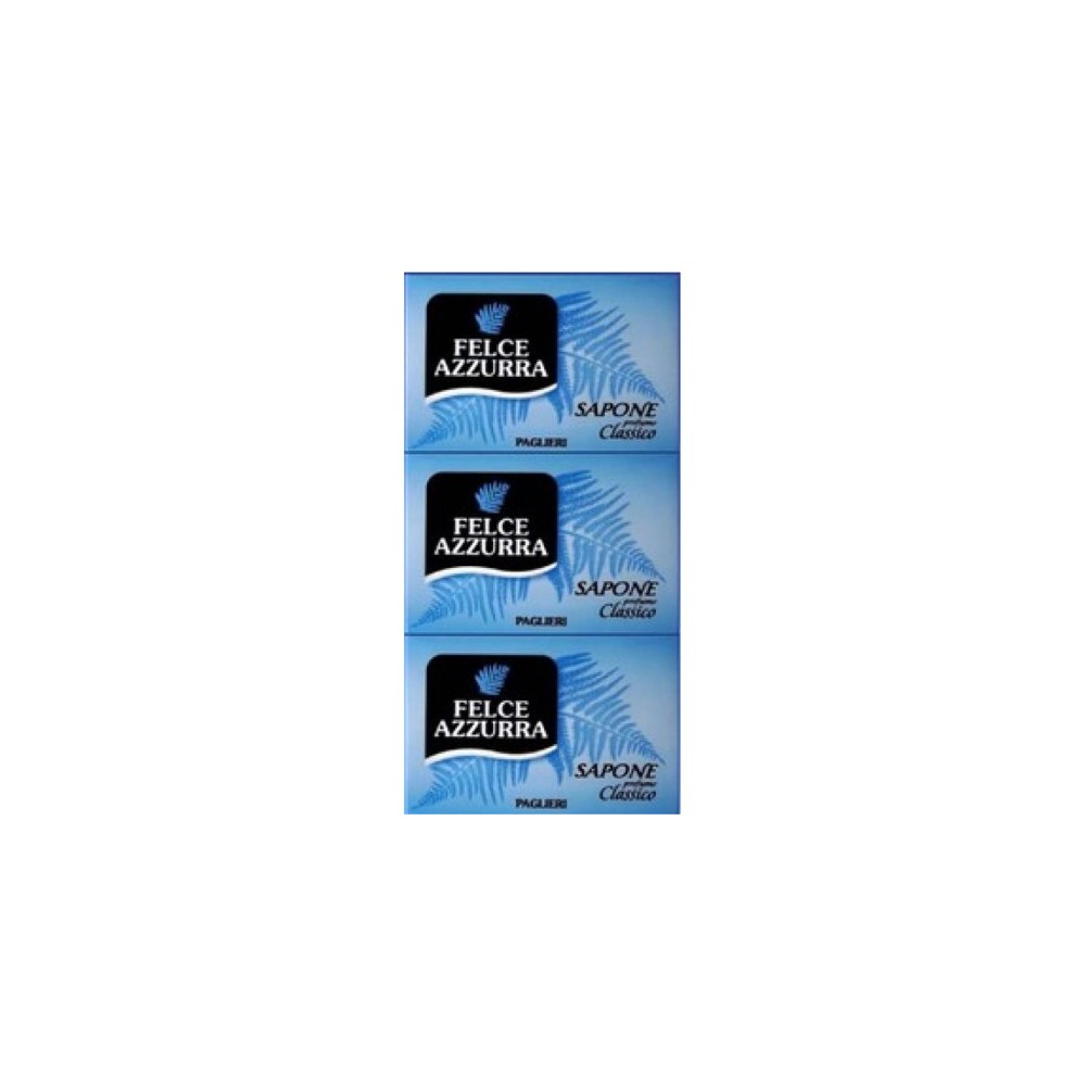 Felce Azzurra Sapone Solido Classico 100 G 3 Saponette 