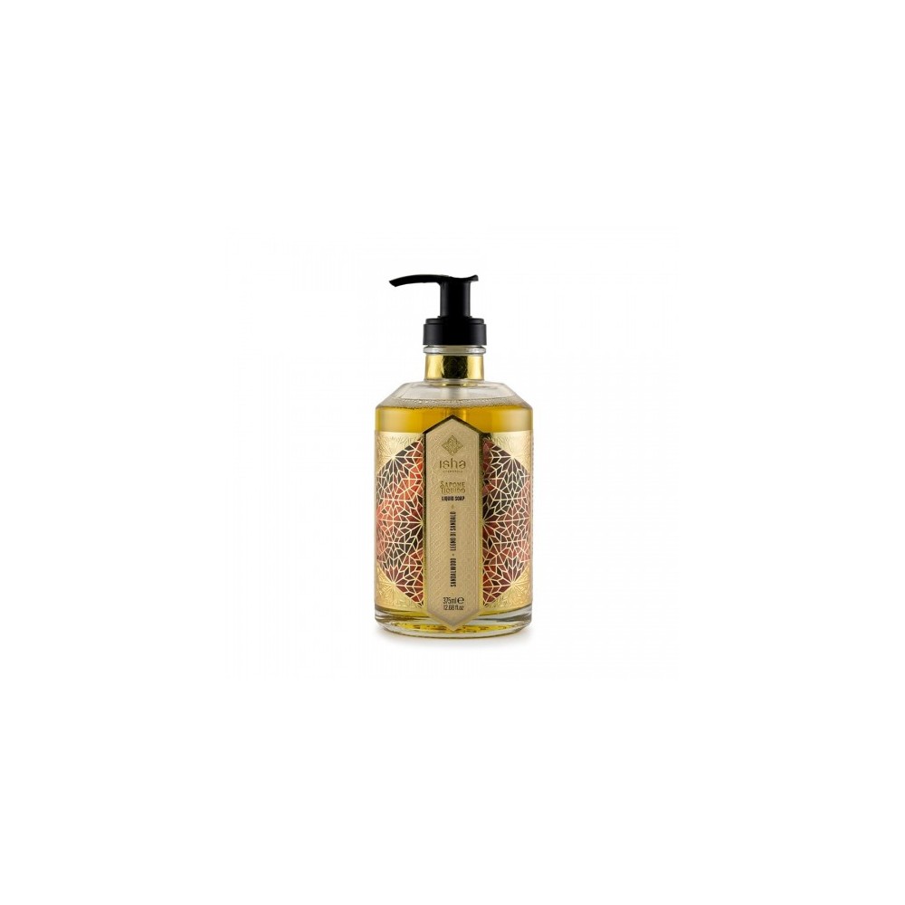 Isha Legno Di Sandalo Sapone Liquido 375 Ml 