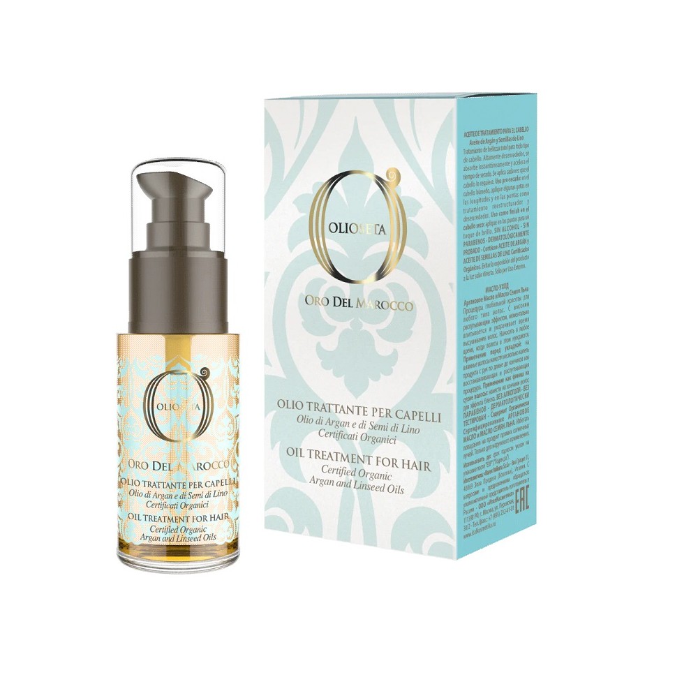 Barex Olioseta Oro del Marocco Olio Trattante Per Capelli 100ML 