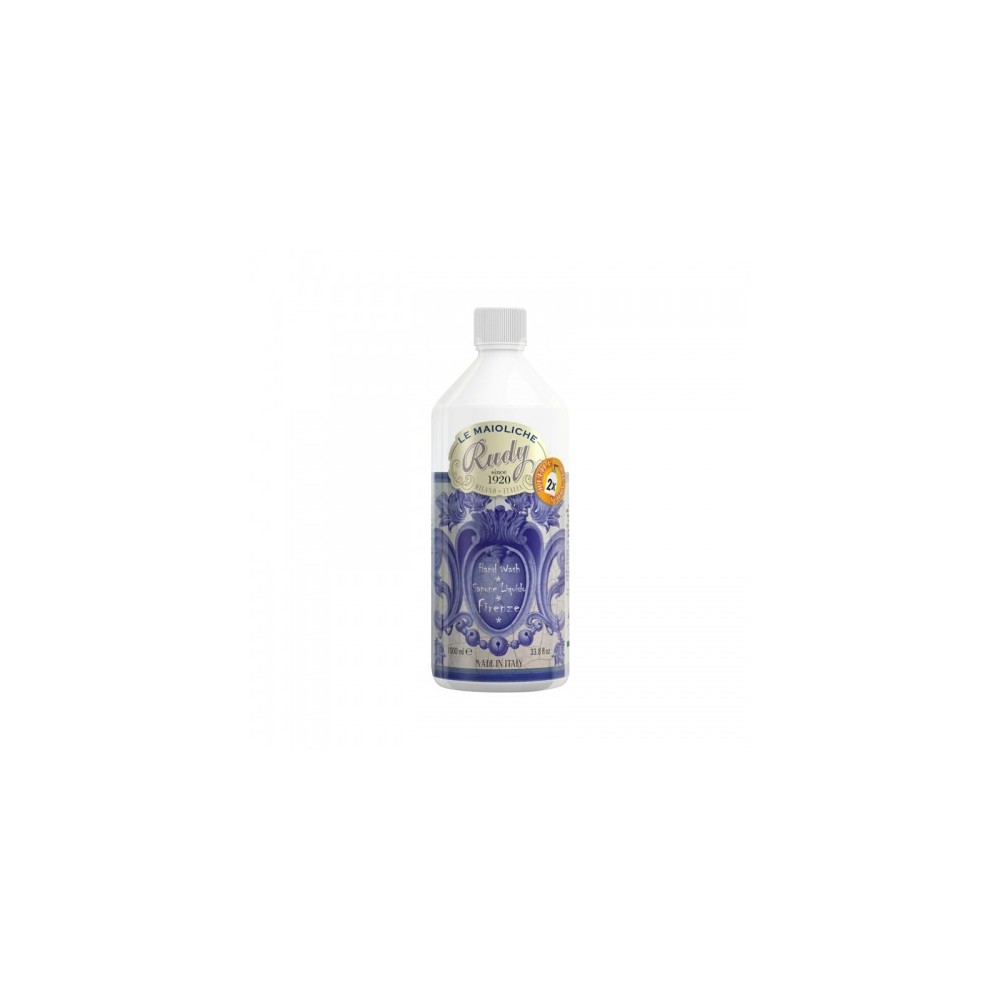 Rudy Le Maioliche Firenze Sapone Liquido Per Le Mani Ricarica Da 1 L 