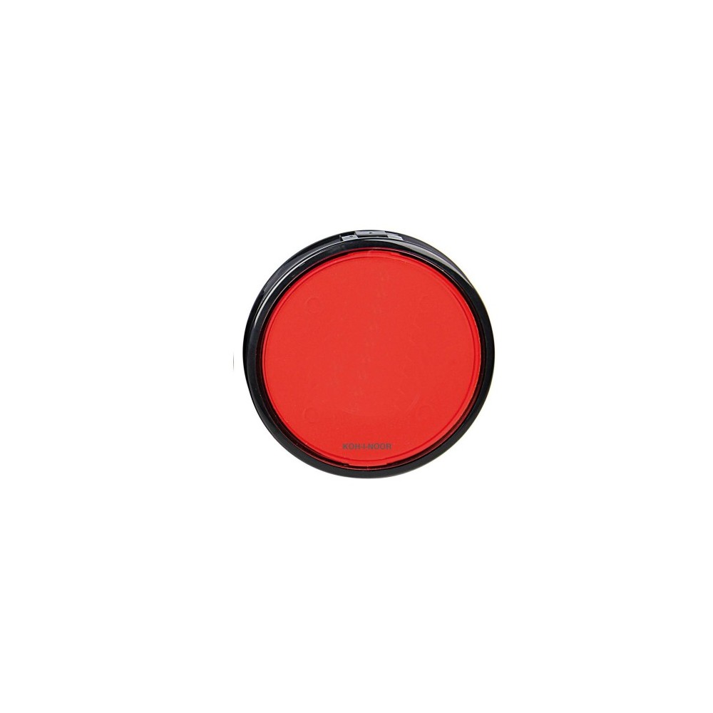 Koh-I-Noor Specchietto Da Borsetta Con Ingrandimento 3x Rosso 