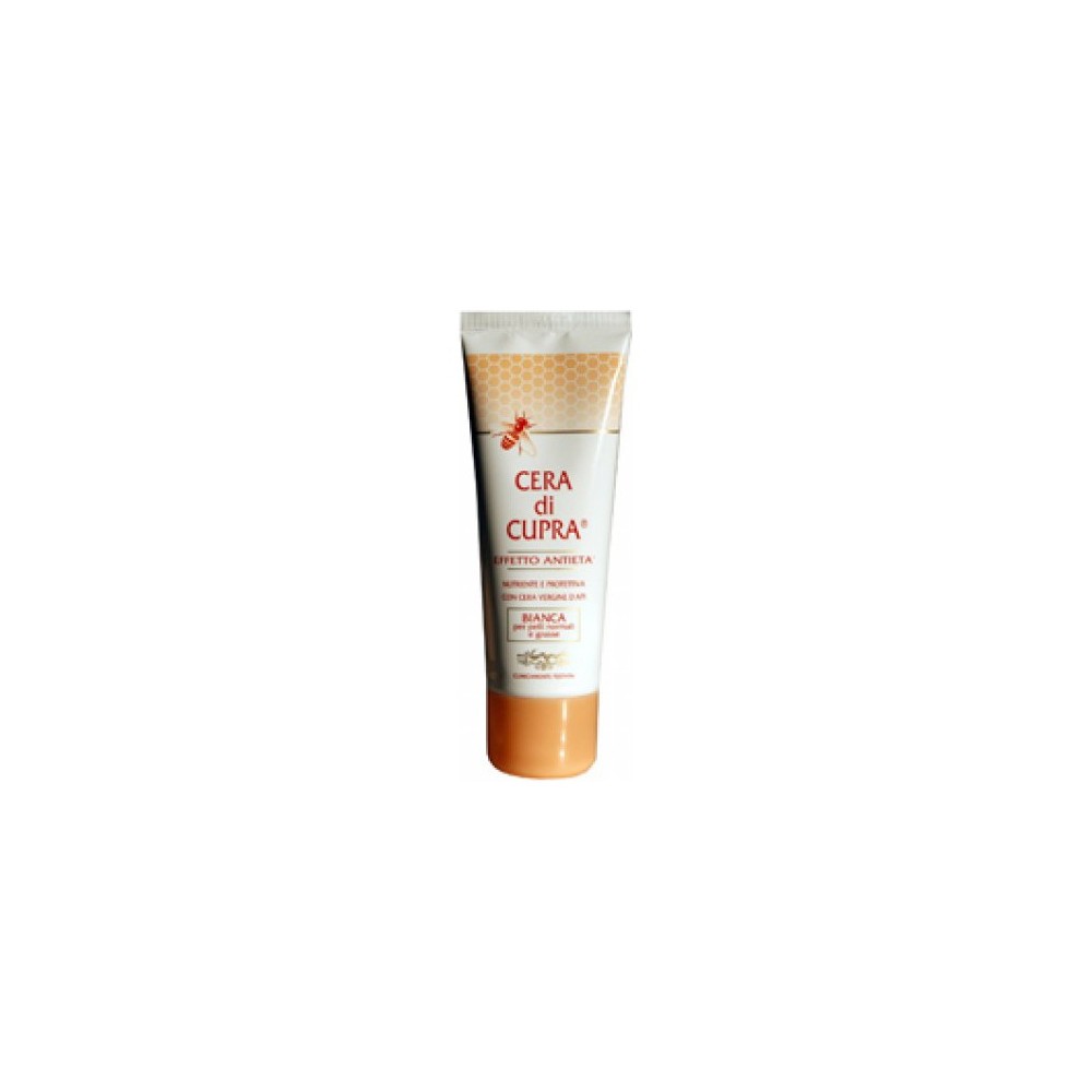 Cera Di Cupra Crema Per Il Viso Effetto Anti Eta' Per Pelli Normali O Grasse Tubo Bianco 75 Ml 