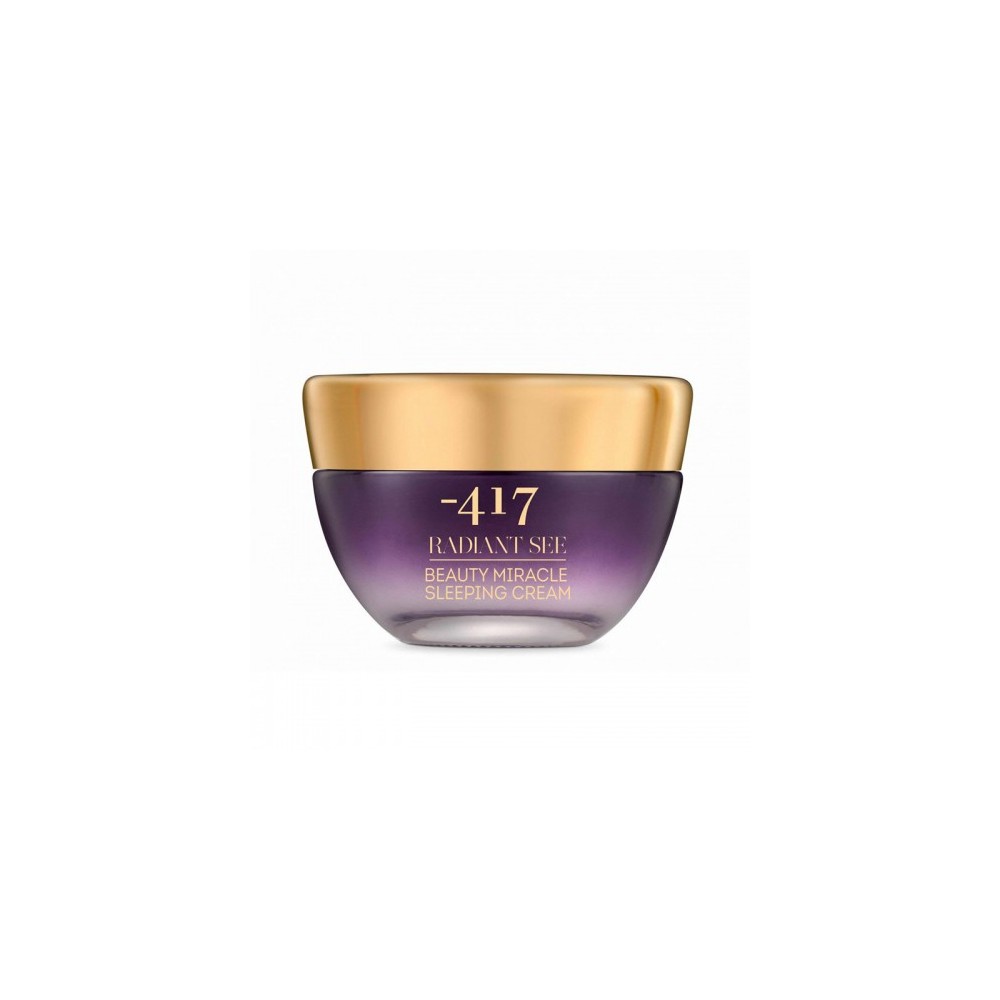 Minus 417 Radiant See Beauty Miracle Sleeping Cream N. 827 Crema Notte Antietà 50 Ml 