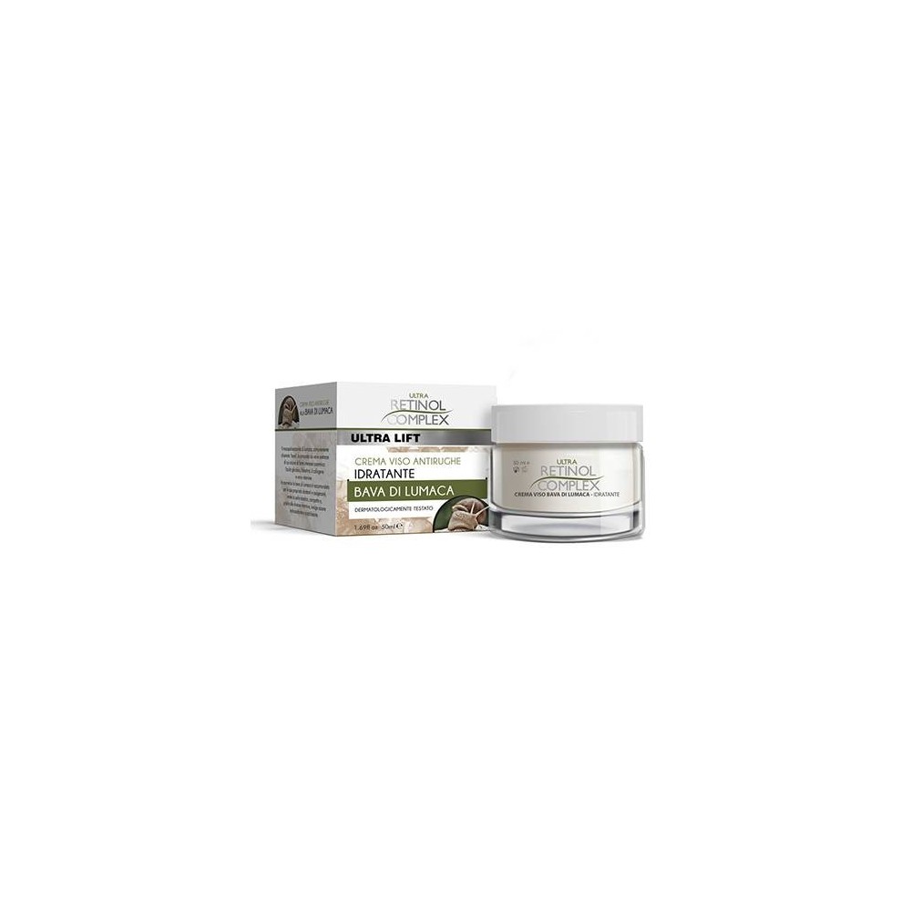 Retinol Complex Ultra Lift Crema Viso Anti-Age Alla Bava Di Lumata 50 Ml 