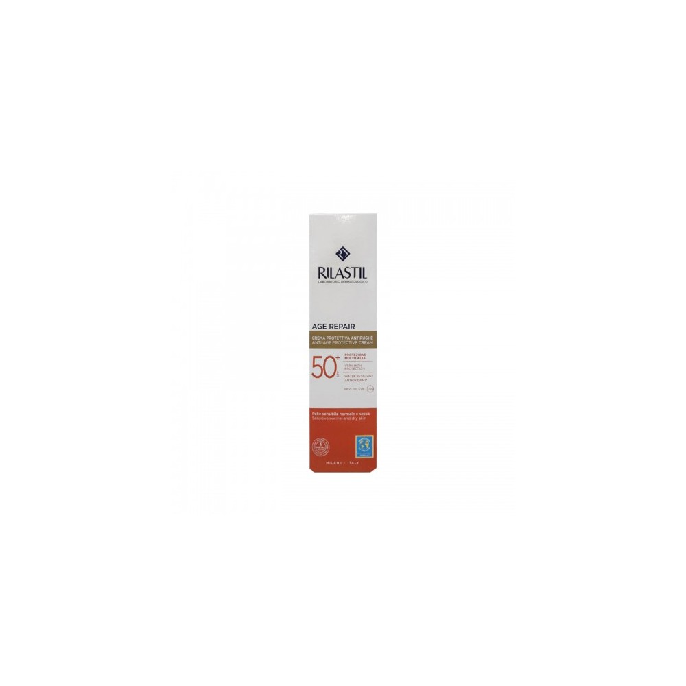 Rilastil Age Repair SPF50+ Crema Protettiva Antirughe 50 Ml 