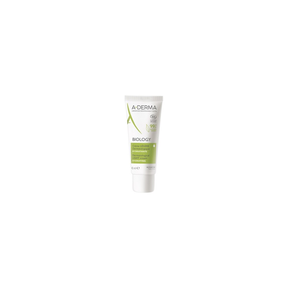 Aderma Biology Crema Leggera Dermatologica Idratante 40 Ml 