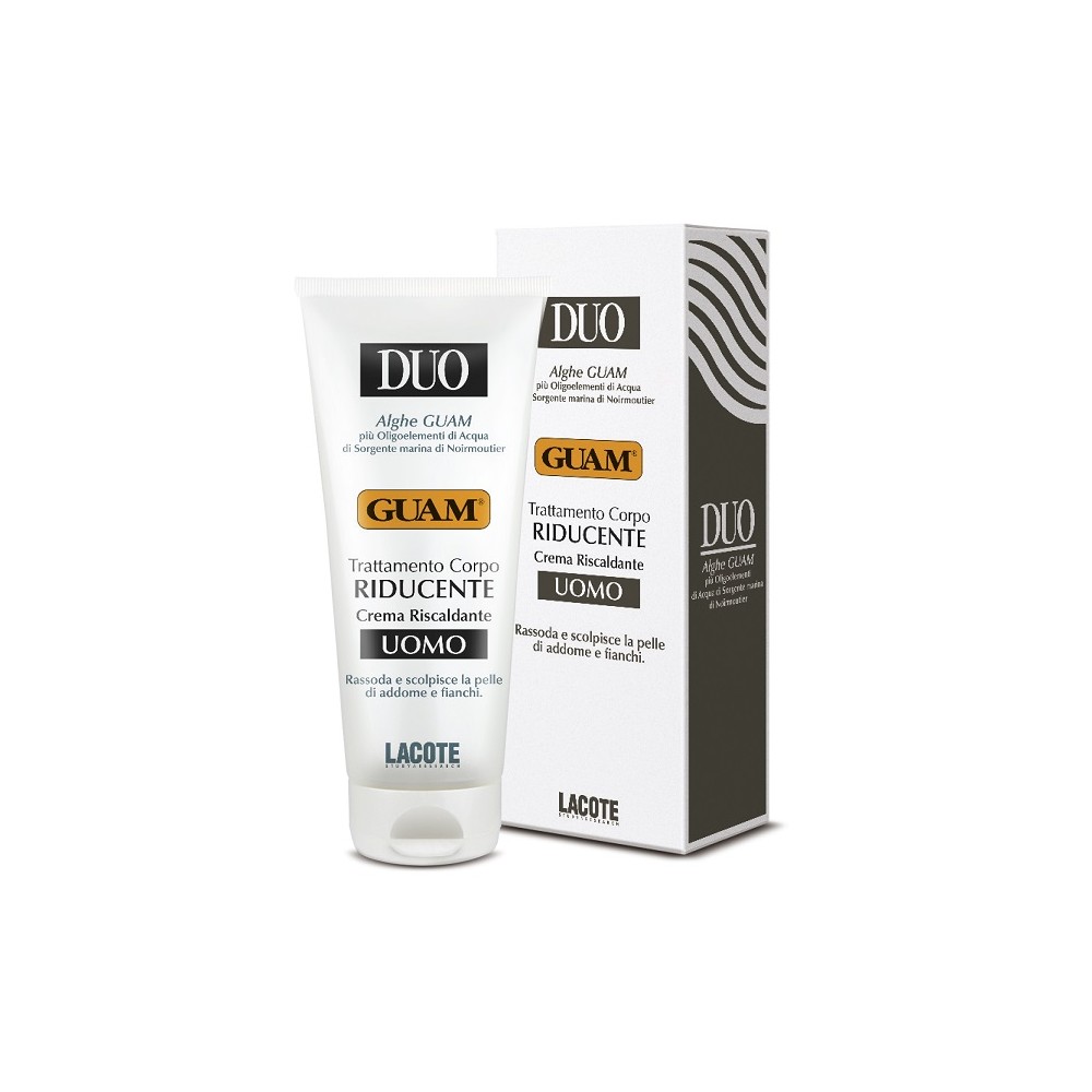 Guam Duo Riducente Crema Riscaldante Uomo 200ML 