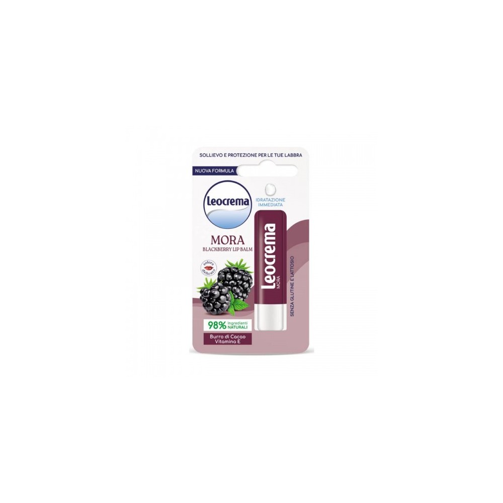 Leocrema Mora Balsamo Labbra Stick 5,5 Ml 