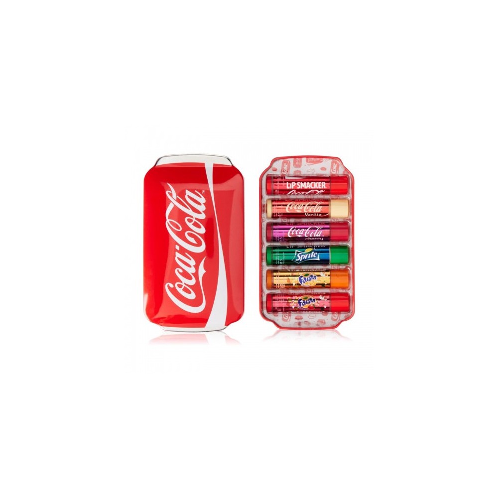 Markwins Lip Smacker Coca-Cola Collection Set Di 6 Burrocacao Assortiti 