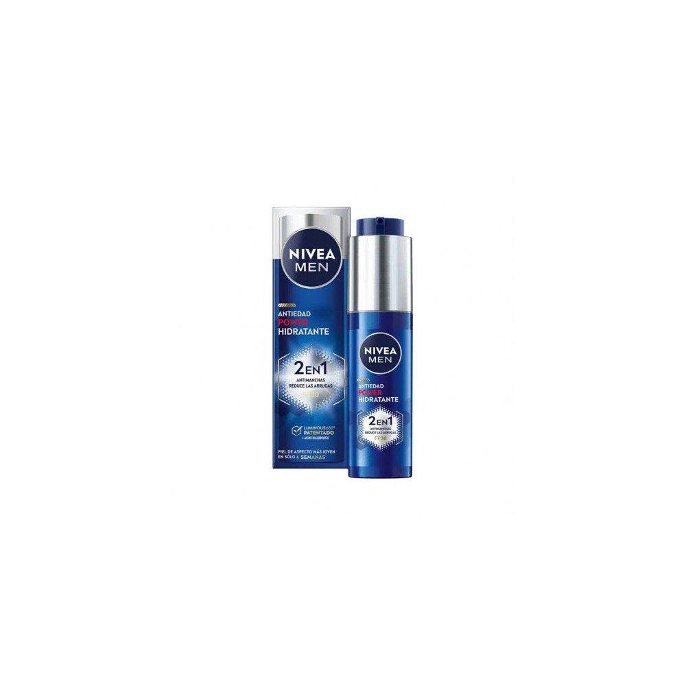 Nivea Men Anti-Age 2in1 Power Crema Anti-Macchie 50 Ml 