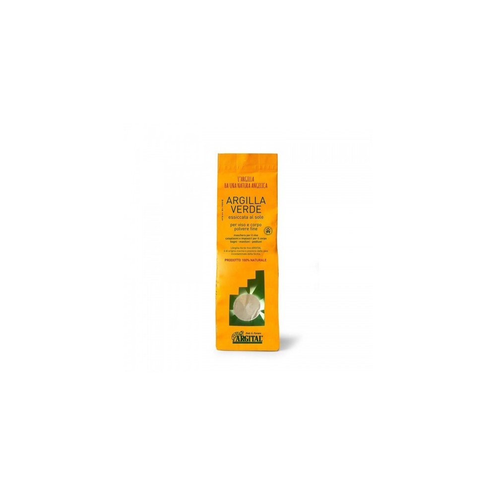 Argital Argilla Verde Per Viso E Corpo Polvere Fine 1 Kg 