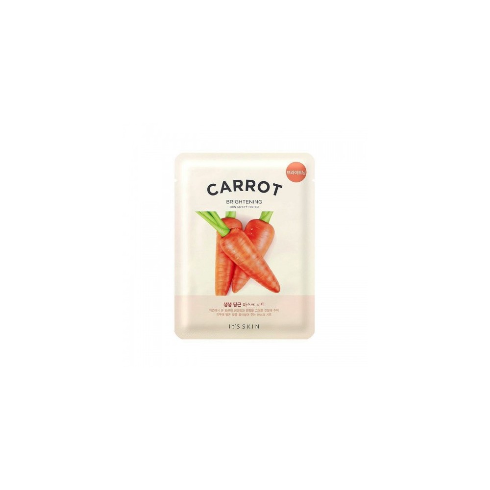 It S Skin Carrot Brightening Maschera In Tessuto Illuminante 