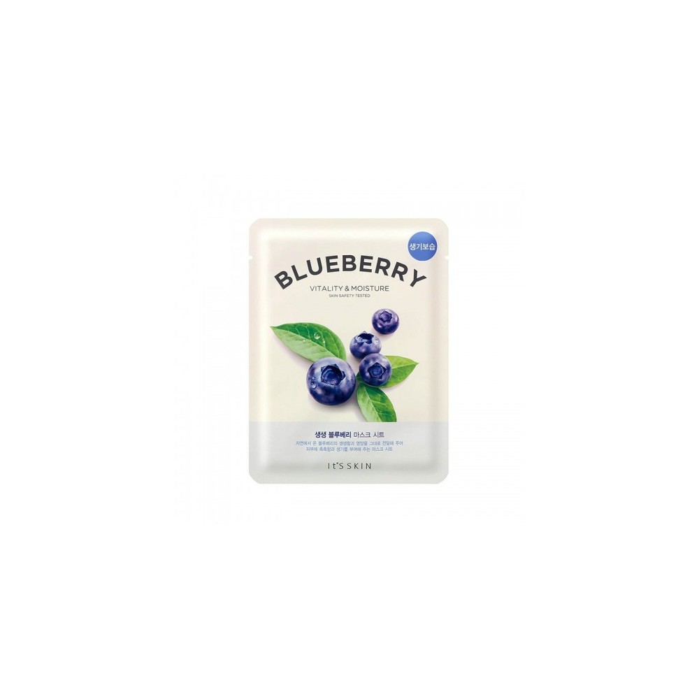 It S Skin Blueberrry Vitality & Moisture Maschera In Tessuto Idratante E Rivitalizzante 