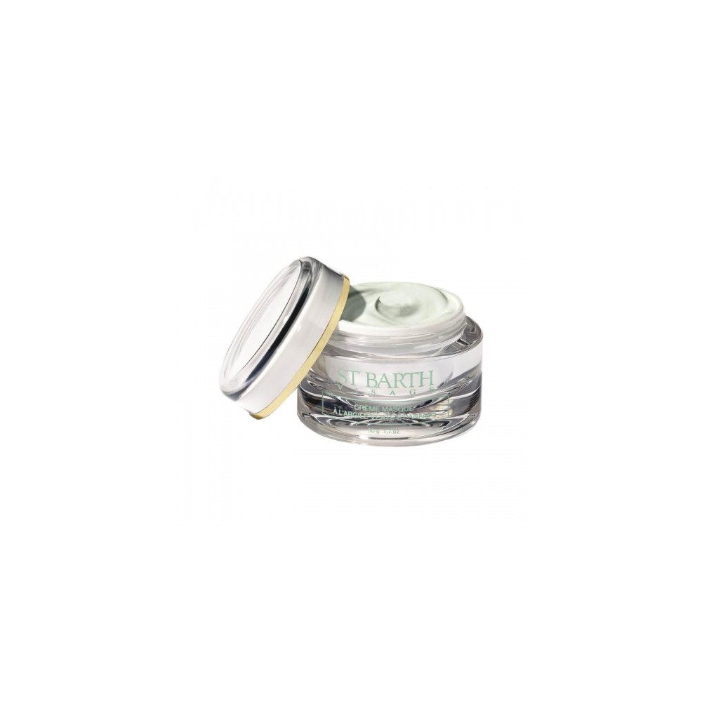 Ligne St. Barth Maschera In Crema All'Argilla Verde E Ananas 50 Ml 