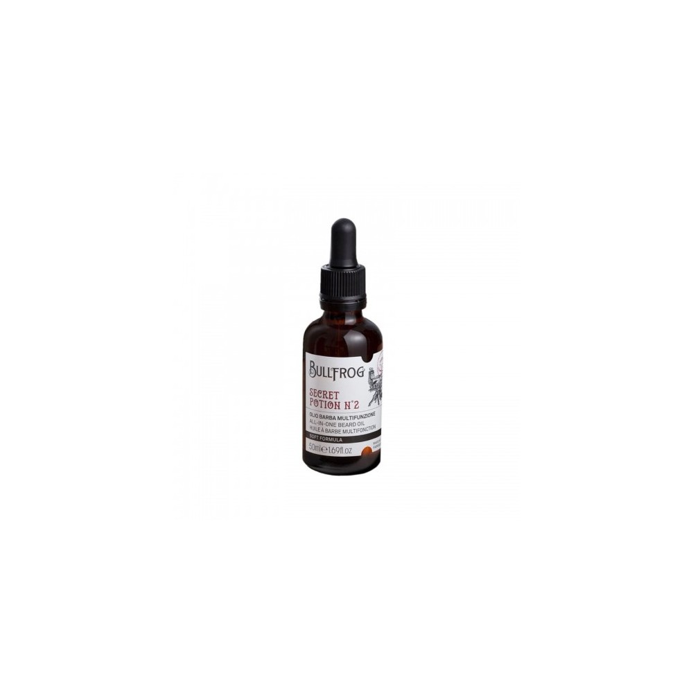 Bullfrog Secret Potion N2 Olio Barba Multifunzione 50 Ml 