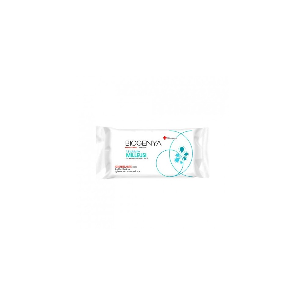 Biogenya 12 Salviette Igienizzanti Milleusi 