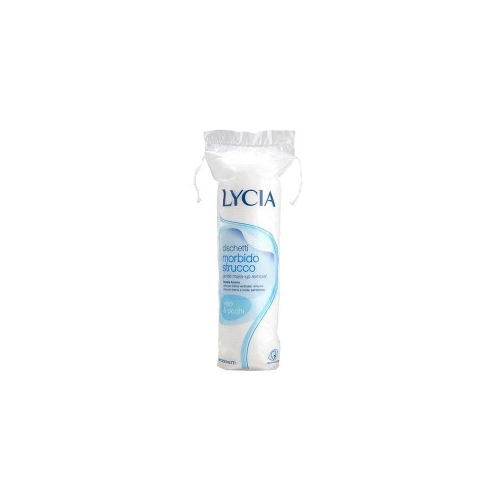 Lycia Dischetti Struccanti Di Cotone Per Viso E Occhi 80 Pezzi 