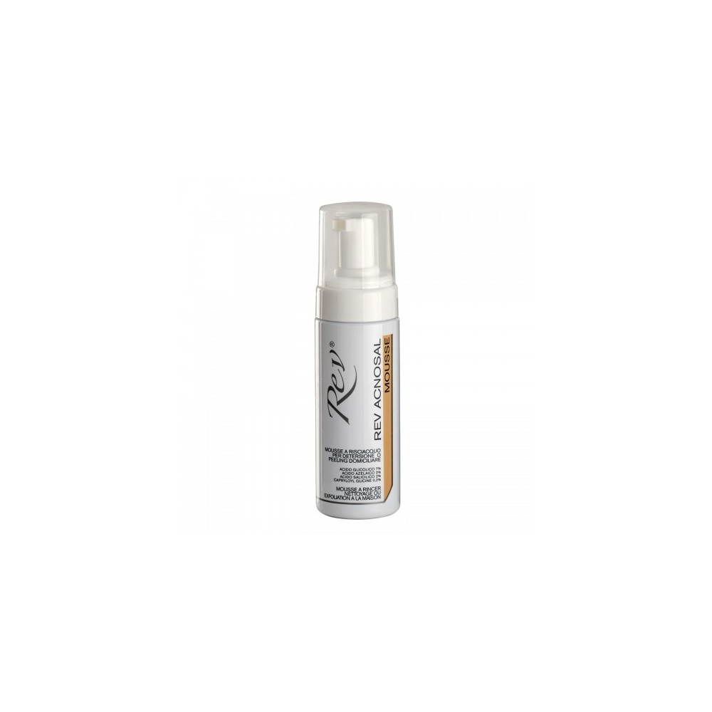 Rev Pharmabio Rev Acnosal Mousse Detergente Per Il Trattamento Dell'Acne 125 Ml 