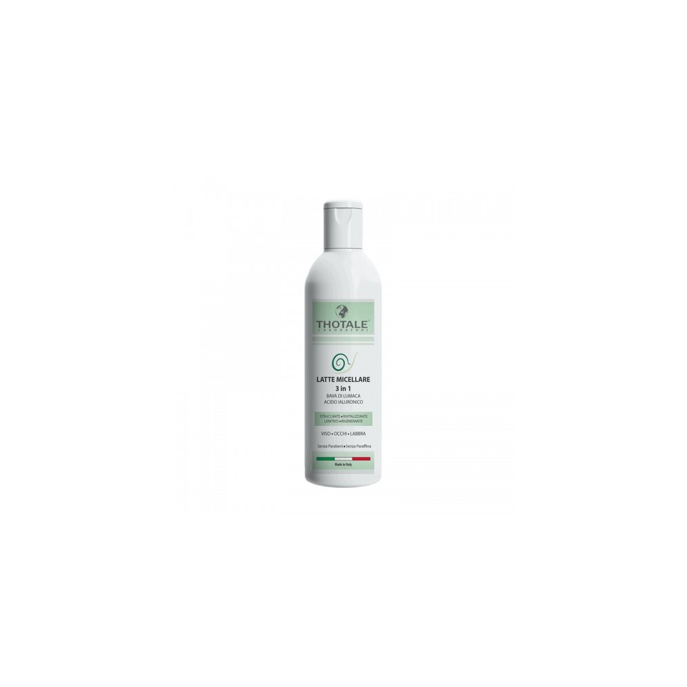 Thotale Latte Micellare 3 In 1 Con Bava Di Lumaca E Acido Ialuronico 250 Ml 