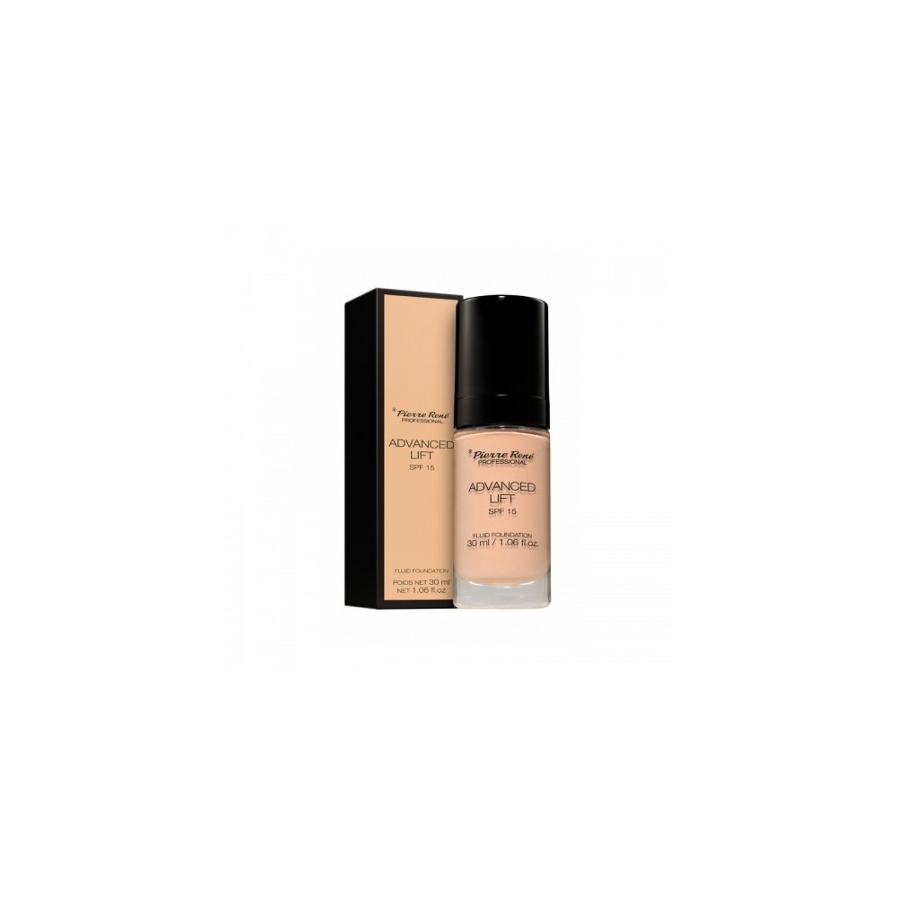 Pierre Rene Advanced Lift SPF15 Fluid Foudation Fondotinta Liquido N. 04 Light Beige 