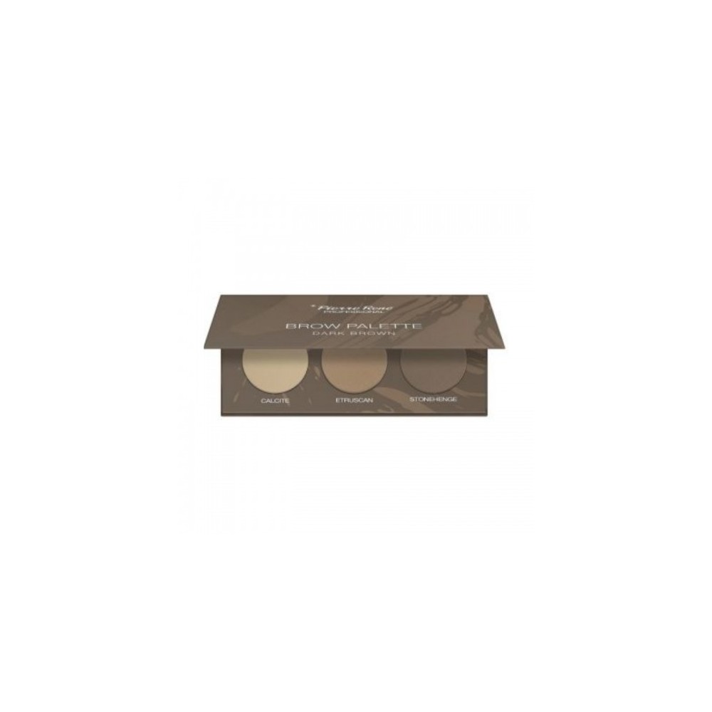Pierre Rene Brow Palette Palette Ombretti Dark Brown 