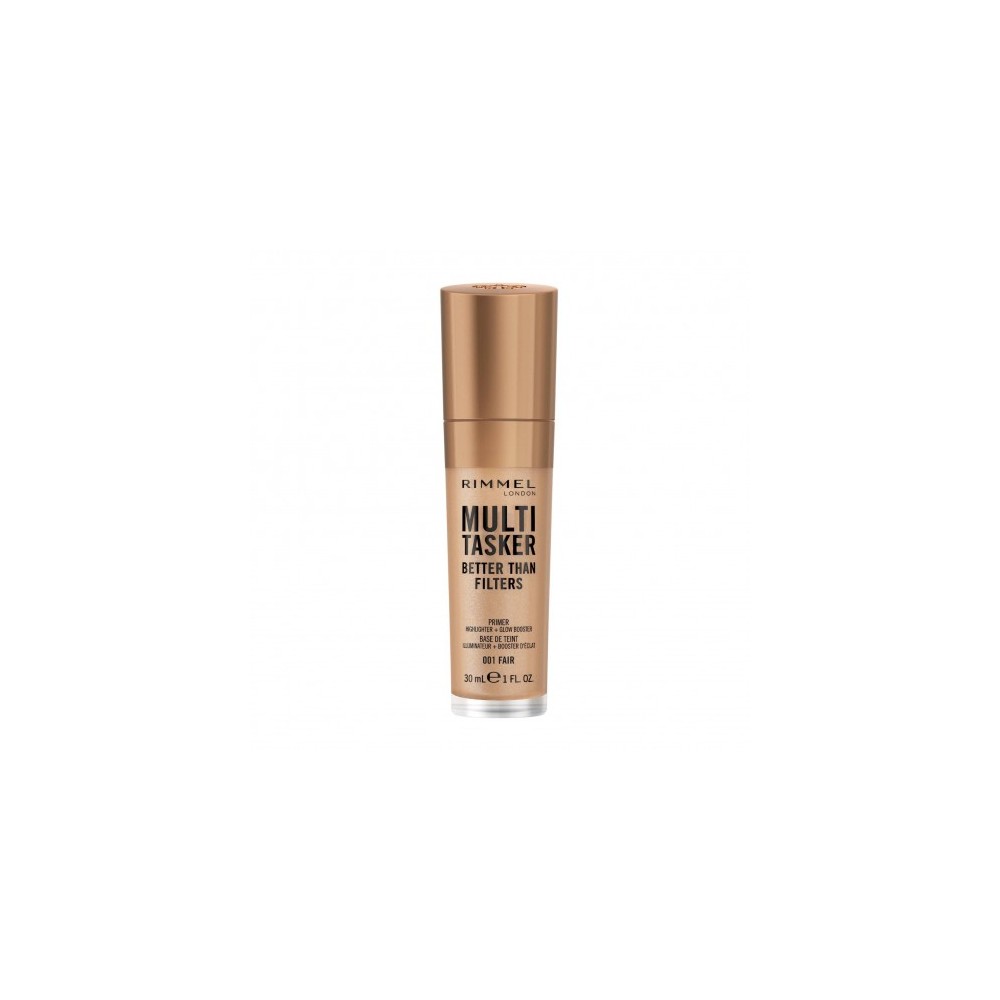 Rimmel Multi-Tasker Better Than Filters 3 In 1 Primer Glow Booster & Illuminante N.001 Fair 