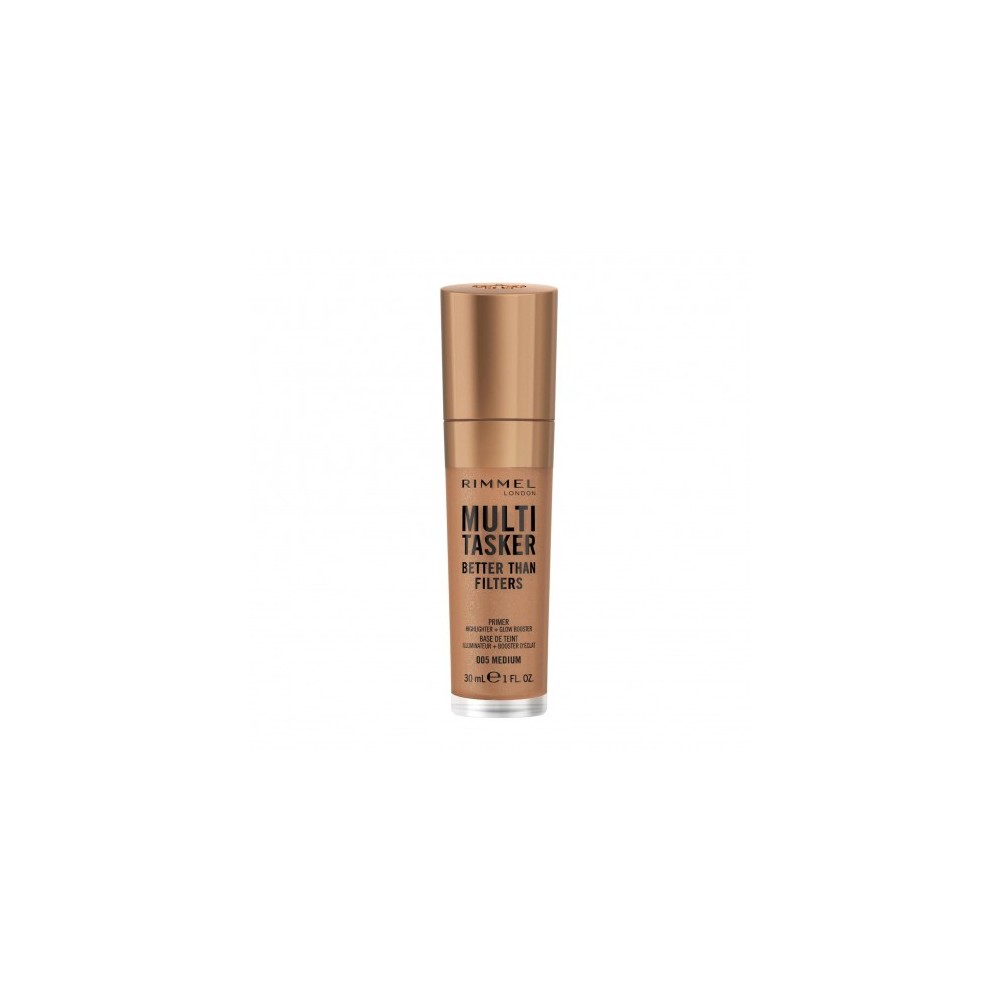 Rimmel Multi-Tasker Better Than Filters 3 In 1 Primer Glow Booster & Illuminante N.005 Medium 