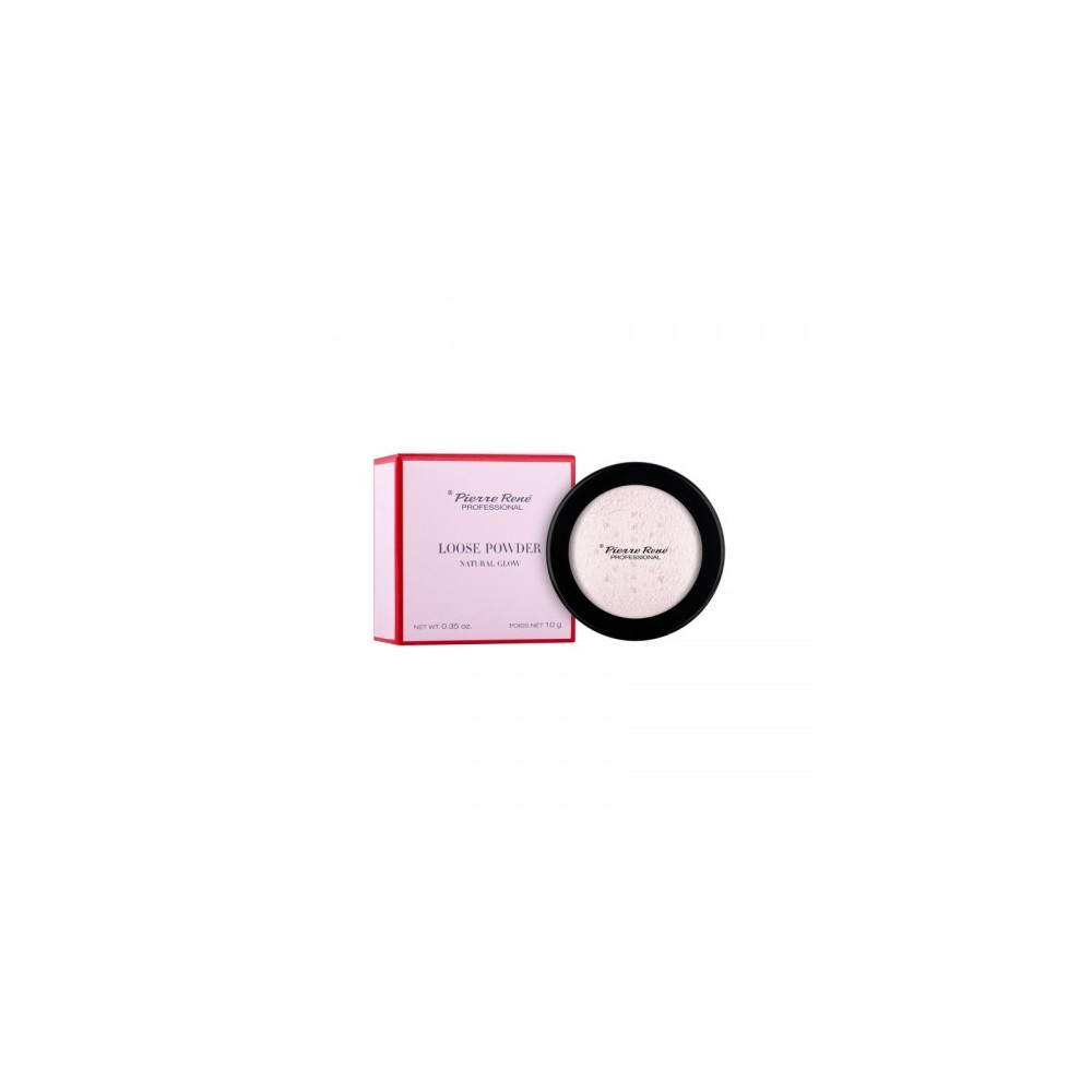 Pierre Rene Loose Powder Cipria Viso Ultraleggera Natural Glow Pink 