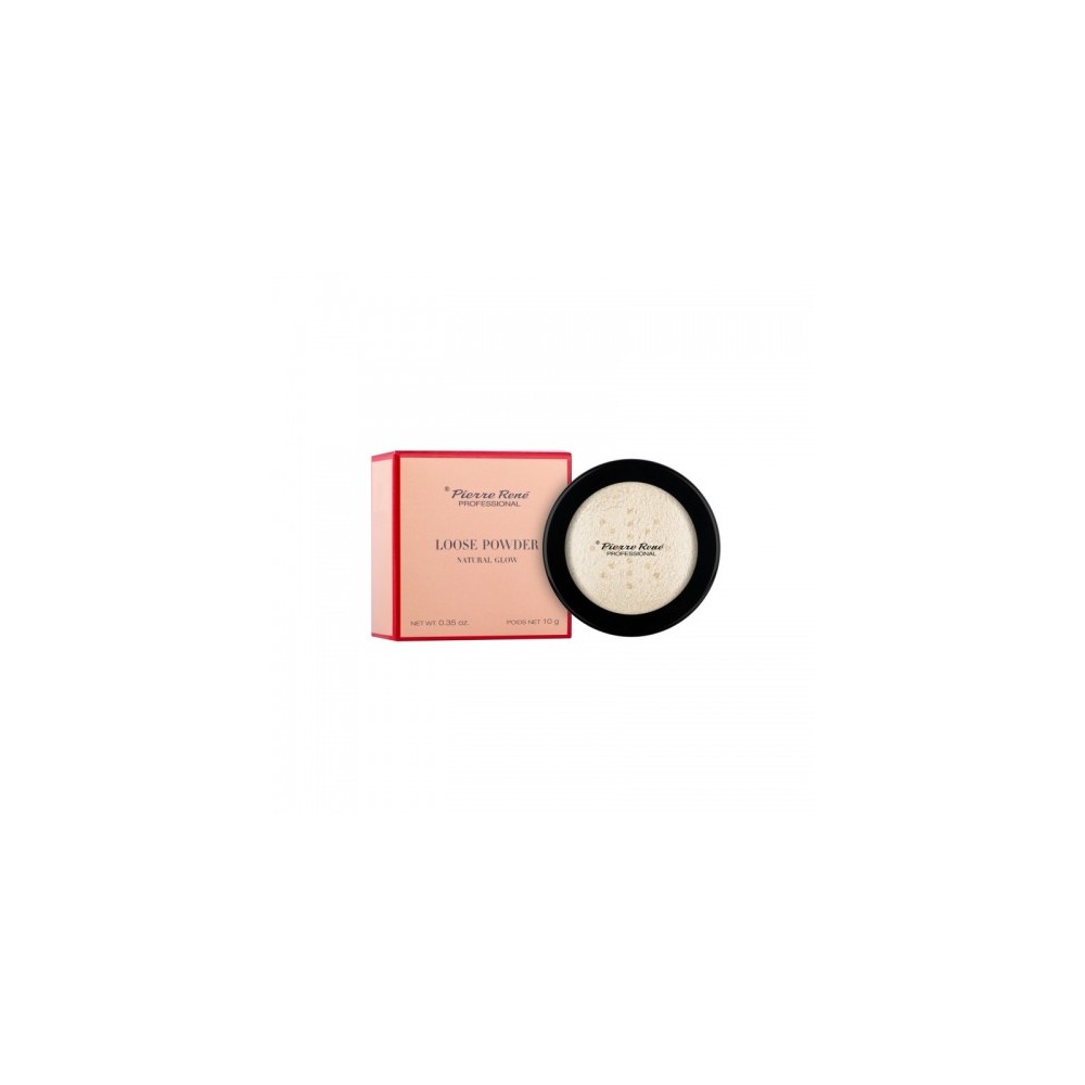 Pierre Rene Loose Powder Cipria Viso Ultraleggera Natural Glow Natural 
