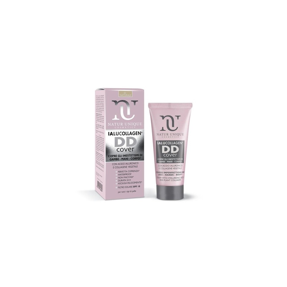 Natur Unique Ialucollagen DD Cover Crema Correttiva Per Mani, Gambe E Corpo N. 01 Naturale 