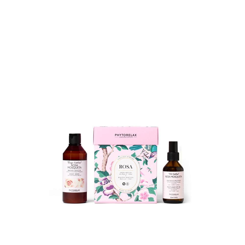 Phytorelax Coccole Sublimi Olio Di Rosa Cofanetto 