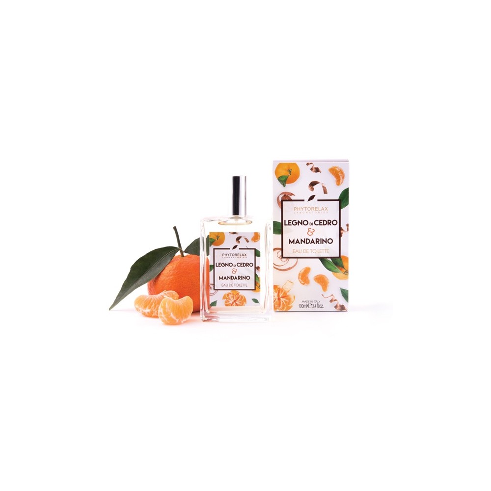 Phytorelax Legno di Cedro & Mandarino Eau De Toilette 100 ml 