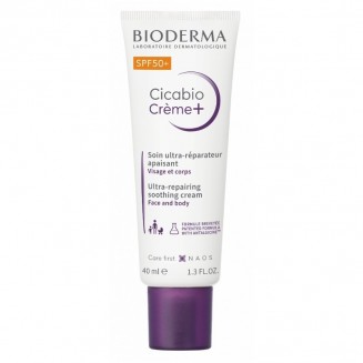 Bioderma Cicabio Creme+ Crema Ultra-Riparatrice Lenitiva SPF50+ 40 ml