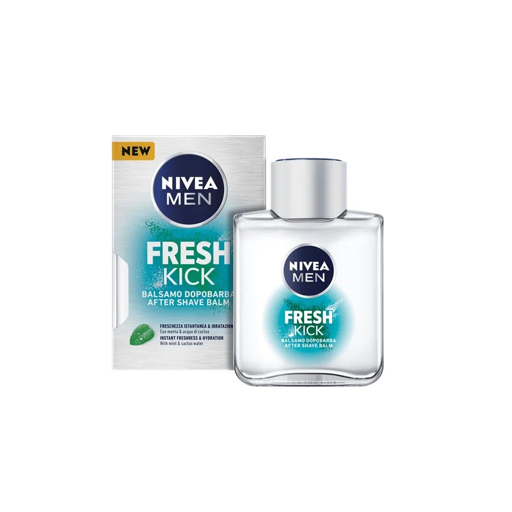 Nivea Men Fresh Kick Balsamo Dopobarba Rinfrescante 100 ml 