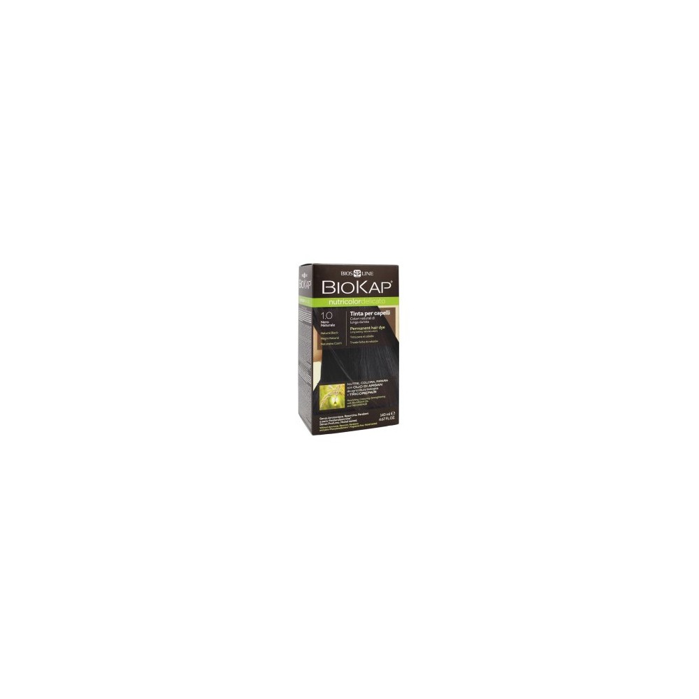 Bios Line Biokap Nutricolor Delicato Tinta Per Capelli N.1.0 Nero Naturale 