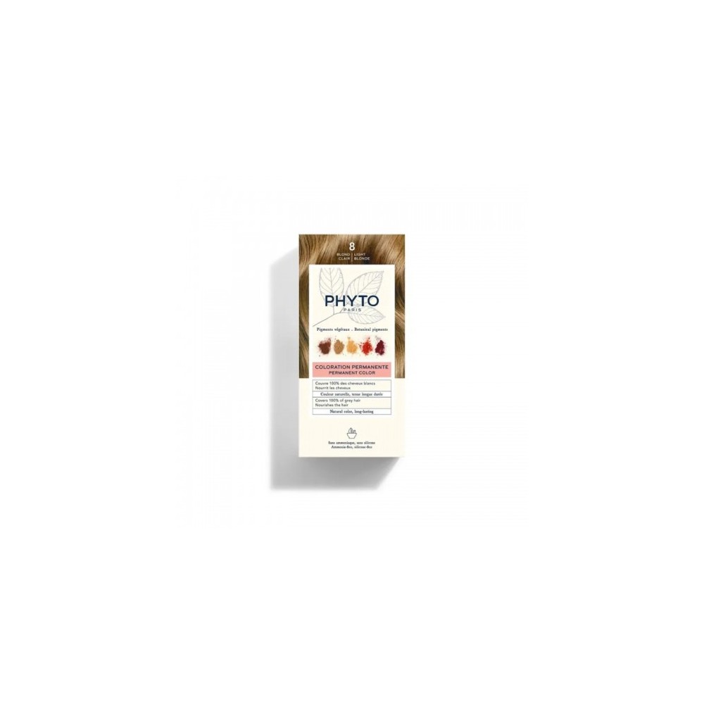Phyto Hair Color Colorazione Permanente N 8 Biondo Chiaro 