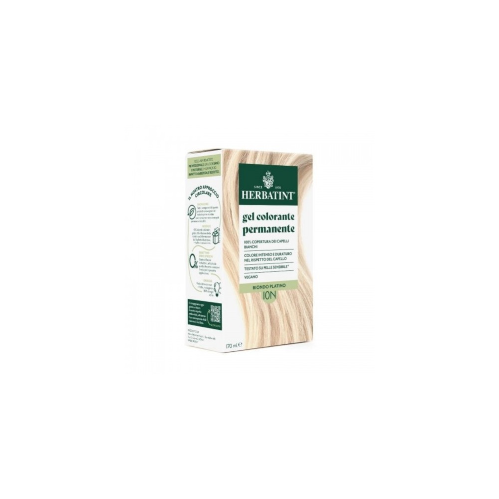 Herbatint Gel Colorante Permanente Per Capelli N.10N Biondo Platino 
