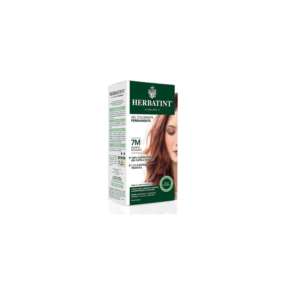 Herbatint Gel Colorante Per Capelli Permanente N.7M Biondo Mogano 