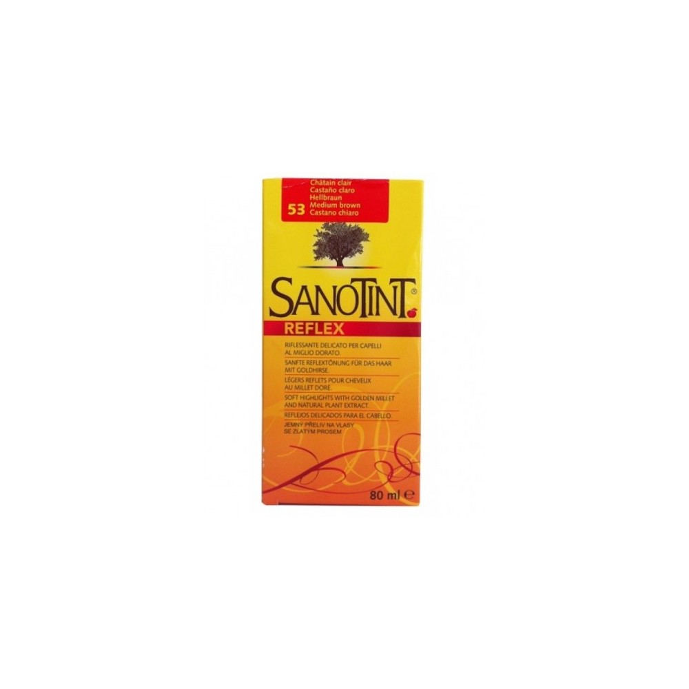 Sanotint Reflex Riflessante Delicato Per Capelli N. 55 Castano Ramato 