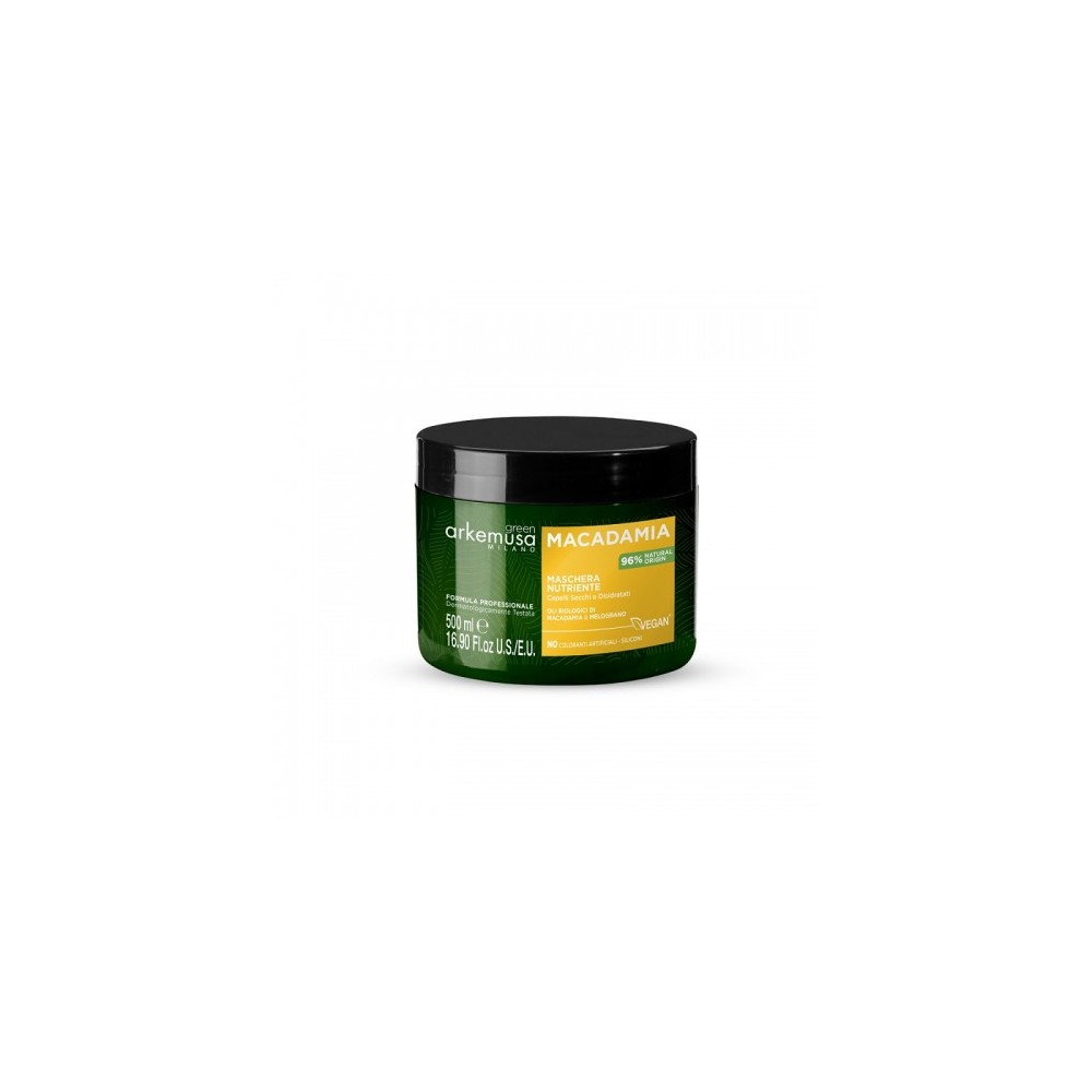 Arkemusa Macadamia Maschera Nutriente Per Capelli Secchi 500 Ml 