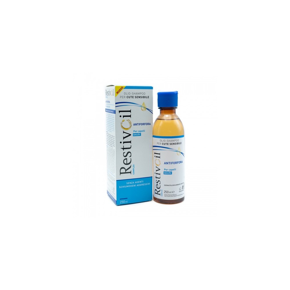 Restivoil Complex Olio Shampoo Antiforfora Capelli Secchi 250 Ml 