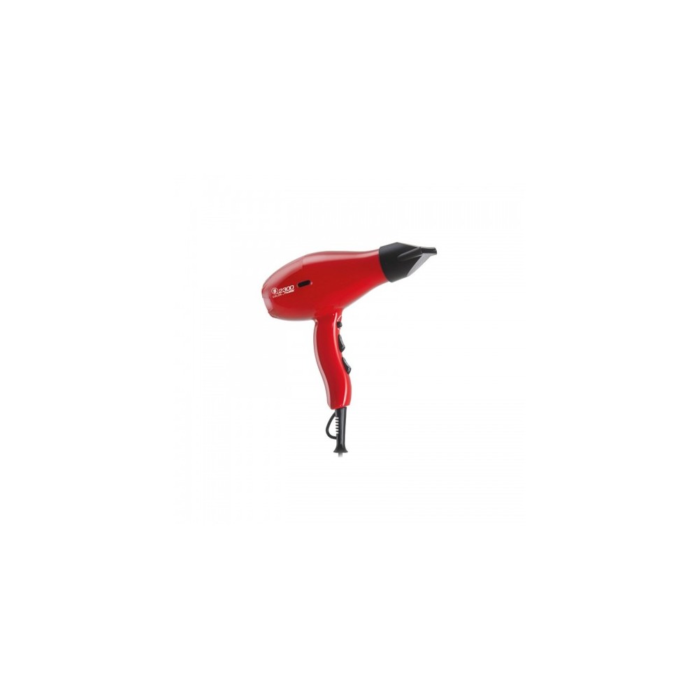 Muster 2300 Color Asciugacapelli Professionale Rosso 