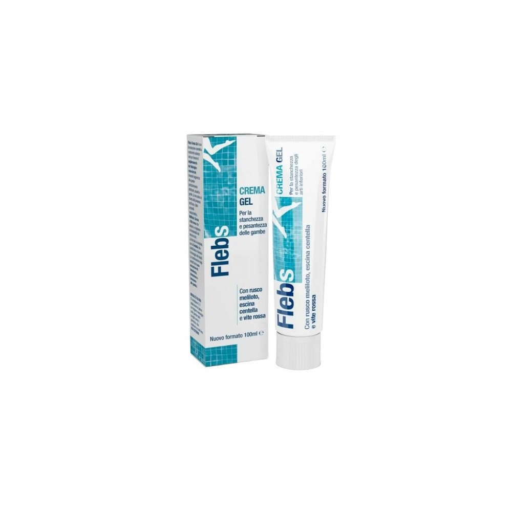Polifarma Flebs Crema Gel Per La Stanchezza E Pesantezza Delle Gambe 100 Ml 