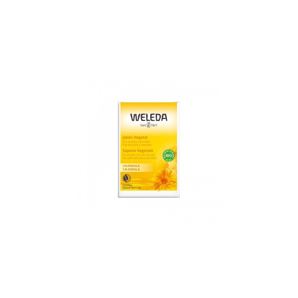 Weleda Calendula Sapone Vegetale Per Pelli Delicate E Sensibili 100 G 
