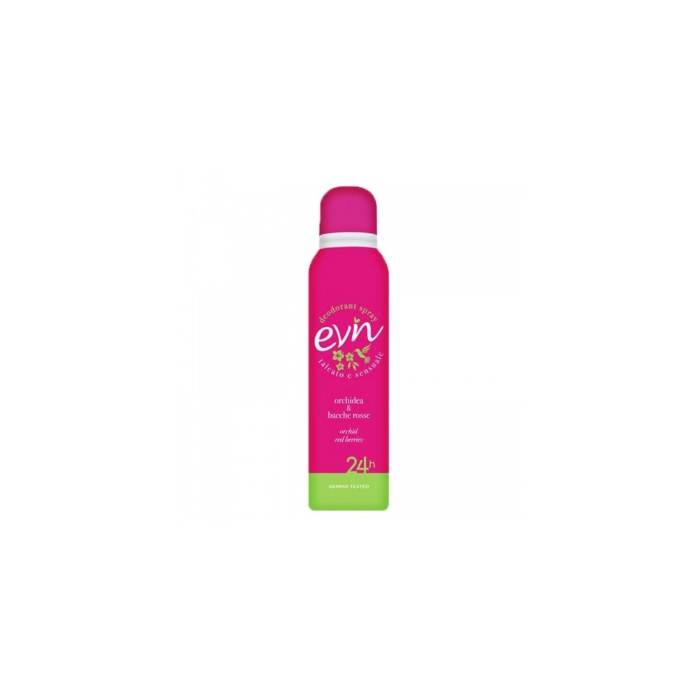 Evin Orchidea E Bacche Rosse Deodorante Spray 150 Ml 