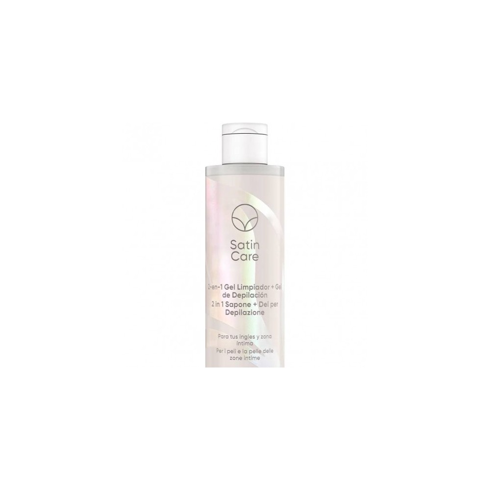 Satin Care 2in1 Gel Detergente E Depilazione 190 Ml 