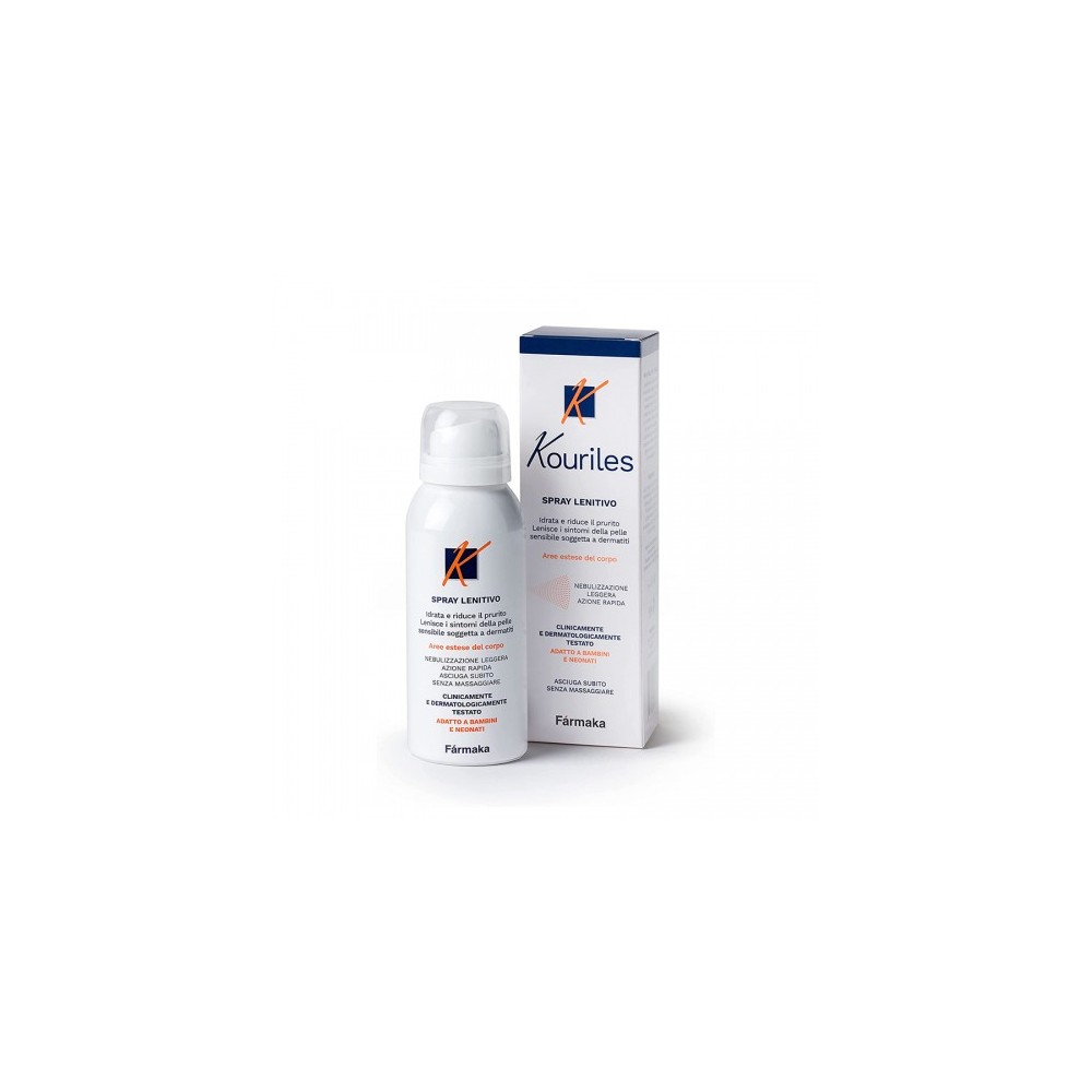 Farmaka Kouriles Spray Lenitivo Che Idrata E Riduce Il Prurito 75 Ml 