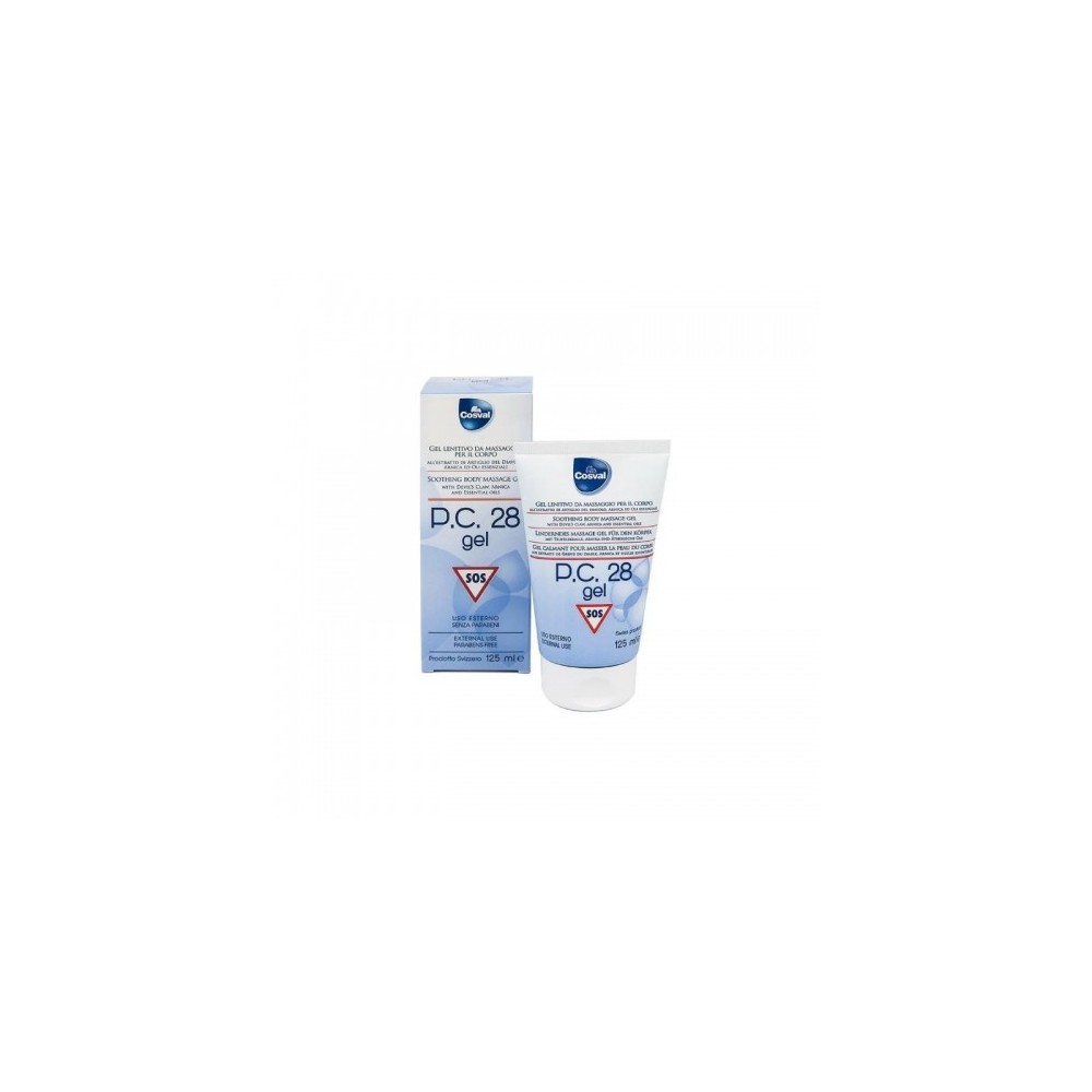 Cosval P.C. 28 Gel Lenitivo Da Massaggio Per Il Corpo 125 Ml 