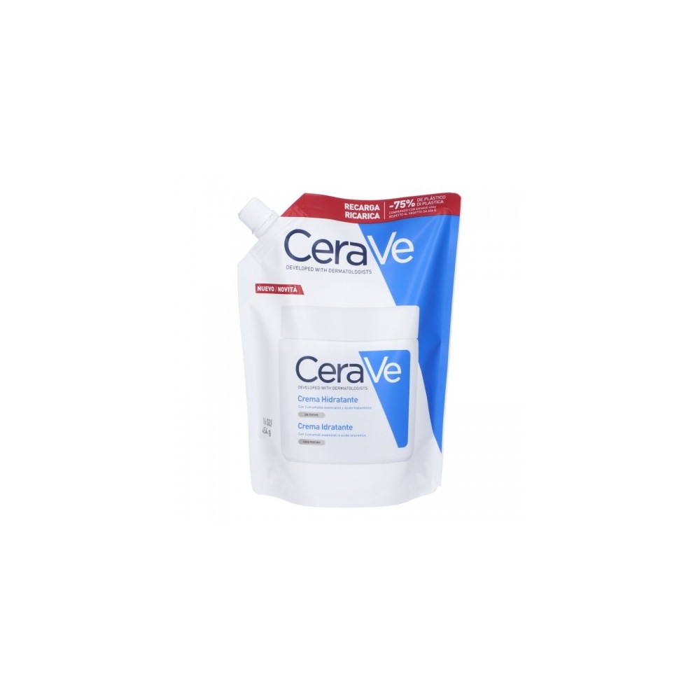 Cerave Moisturising Cream Crema Idratante Viso E Corpo Ricarica Da 454 G 