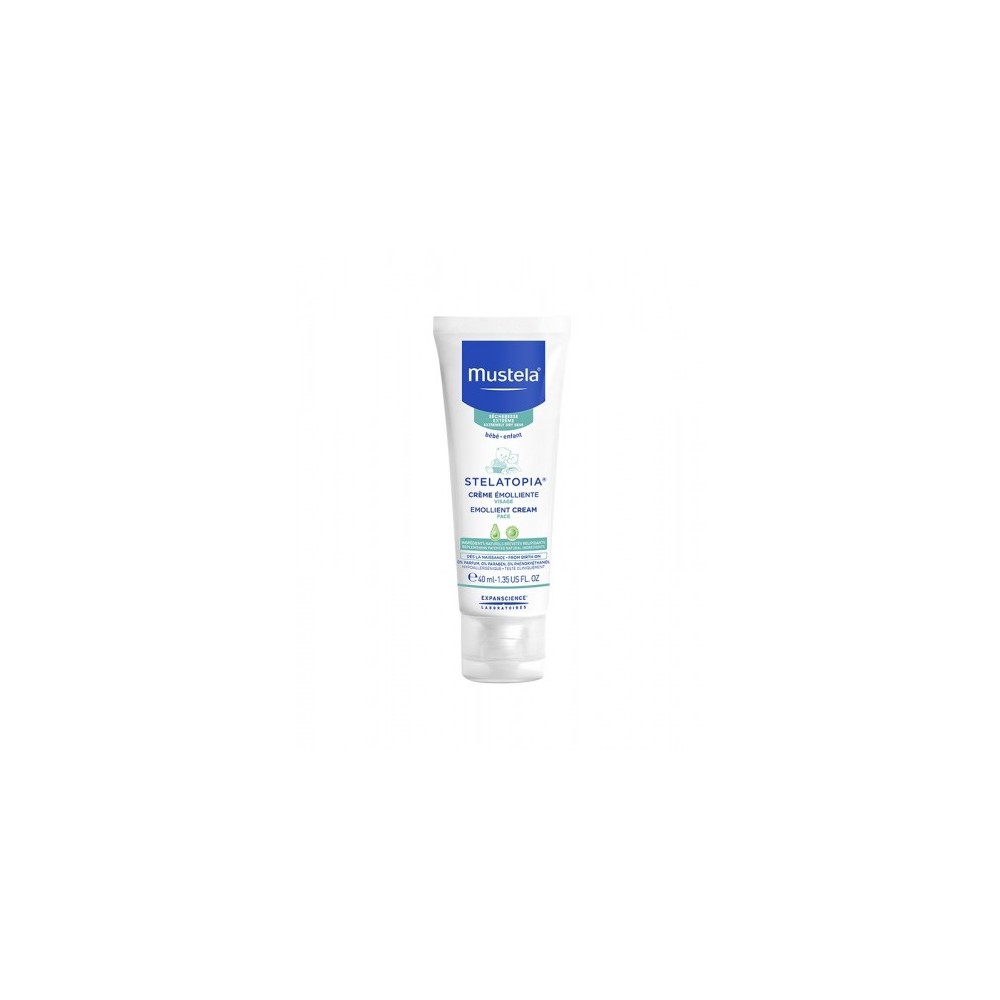 Mustela Stelatopia Crema Viso Emolliente 40 Ml 